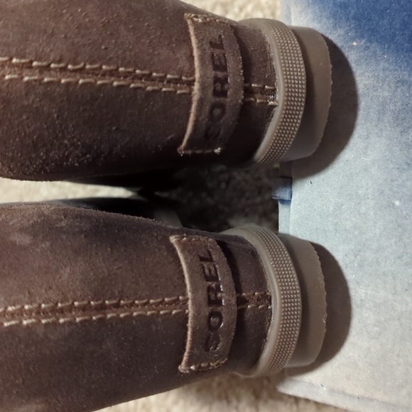 NWOT Sorel Joan of Arctic Wedge II Zip Booties Size 8.5/39.5 - Picture 5 of 8